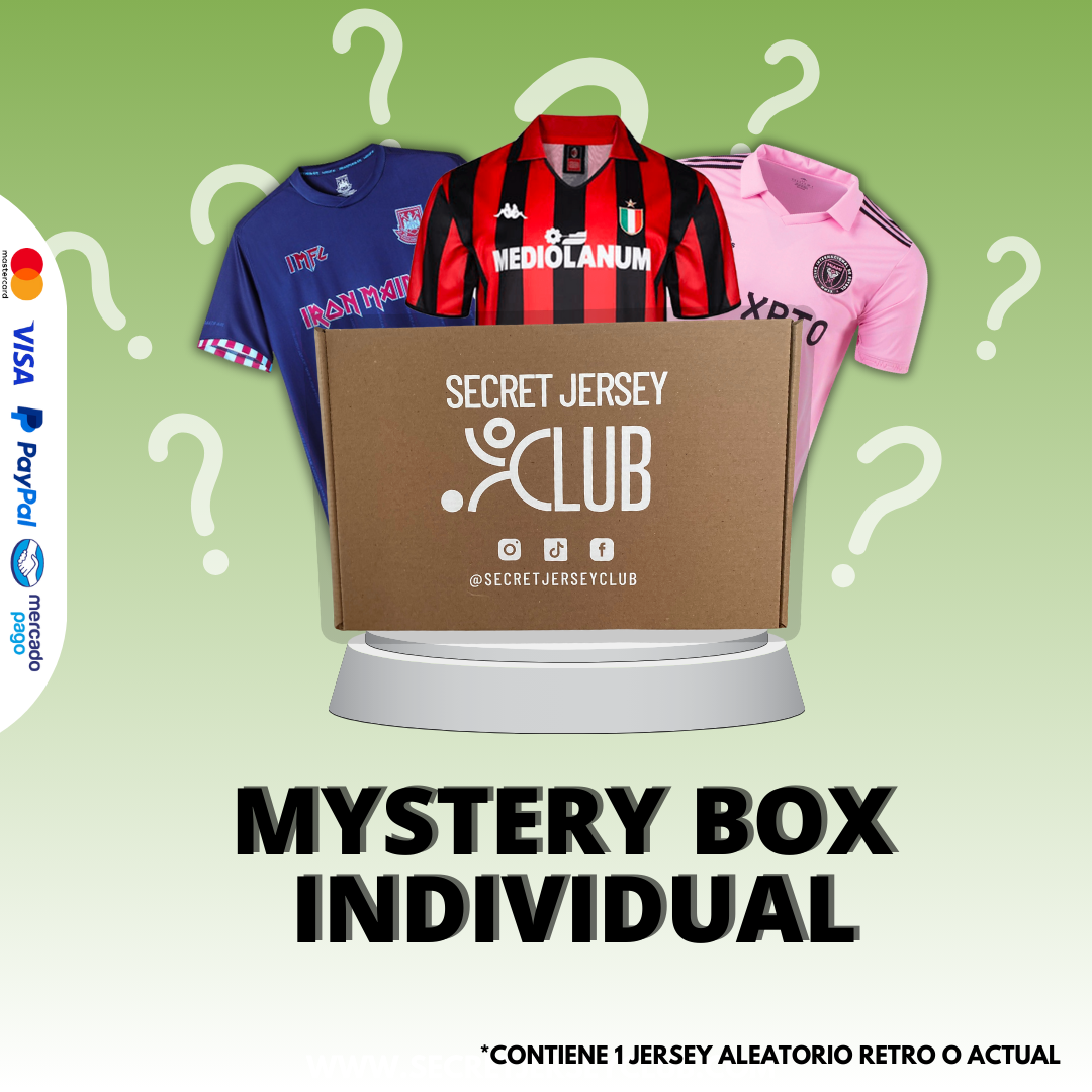 Mystery Box - Caja con 1 Jersey de Futbol Misterioso – Secret Jersey Club