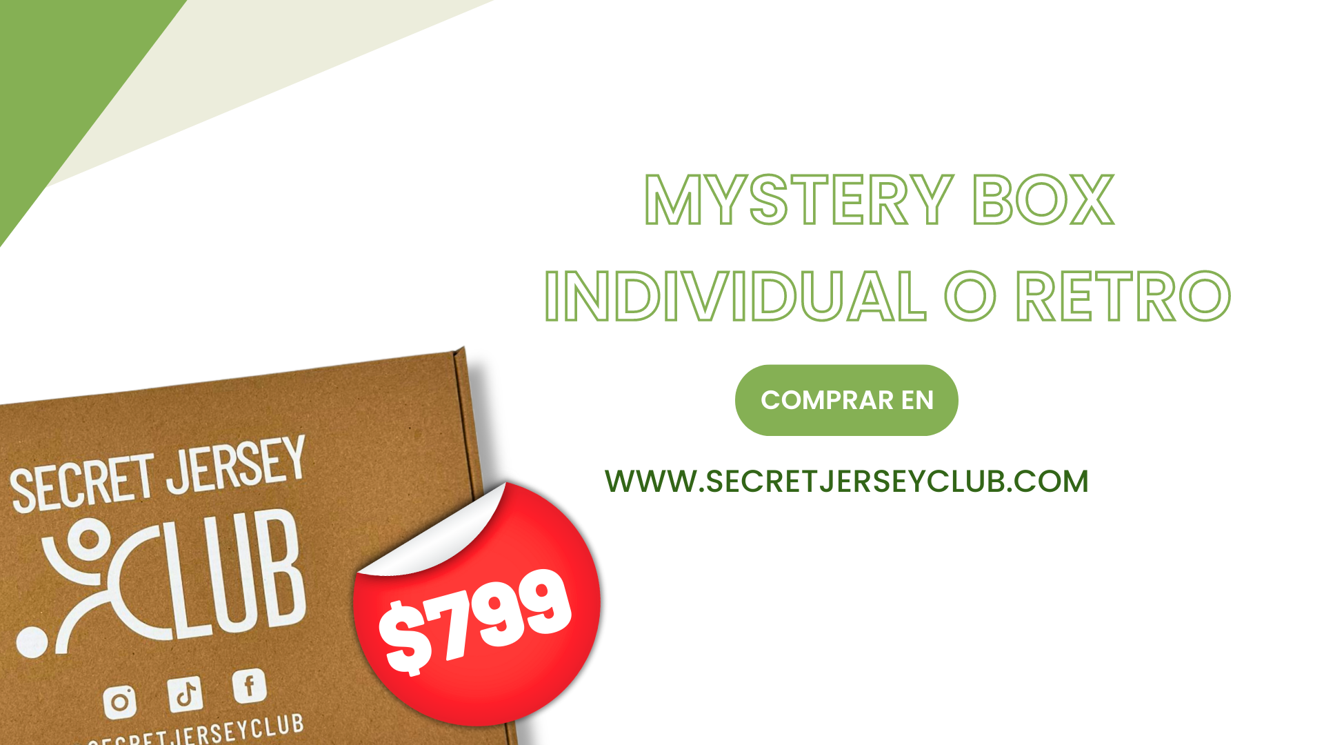 Mystery Box - Caja con 1 Jersey de Futbol Misterioso – Secret Jersey Club